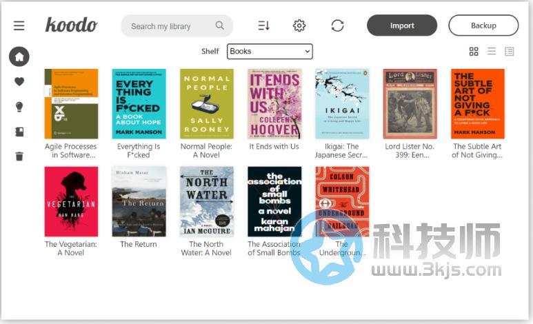 Koodo Reader - 電子書閱讀器 [支持Windows/macOS/Linux]