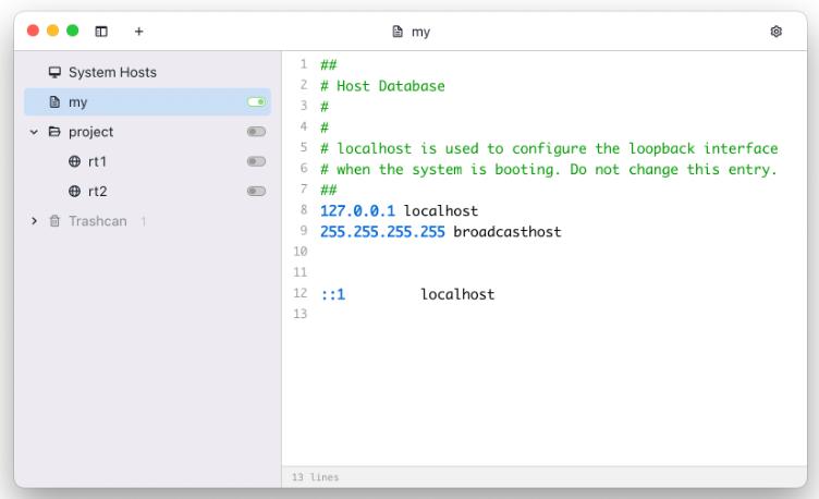 SwitchHosts(Hosts文件修改工具)下載及使用教程[支持Win/Mac]