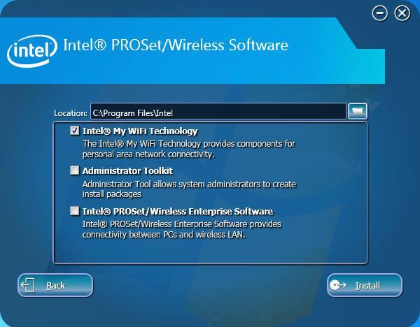 Intel PROSet(Intel無線網卡驅動程序)官方版下載