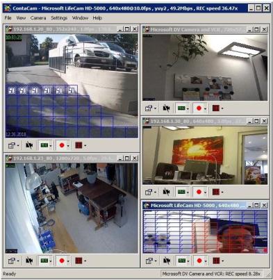 ContaCam - 免費視頻監控軟件