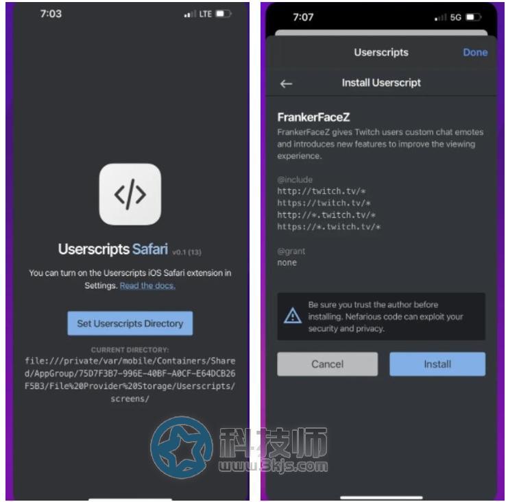 Userscripts - Safari瀏覽器油猴子腳本管理器(支持Mac/iPhone/iPad)