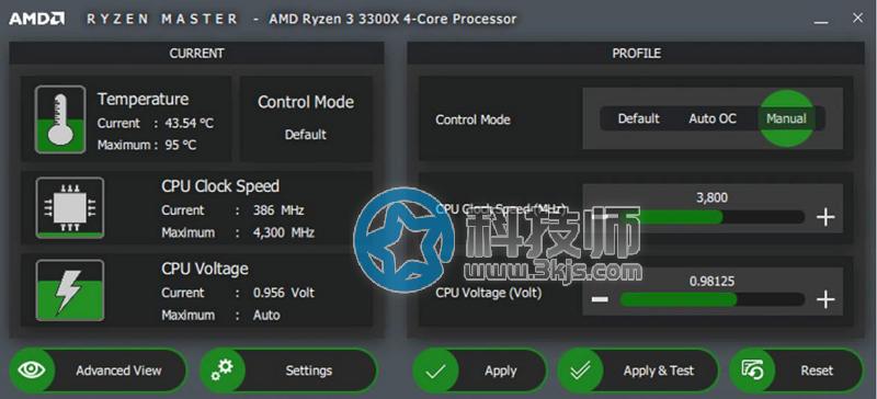 AMD超頻軟件(官方CPU超頻軟件下載) - AMD Ryzen Master 