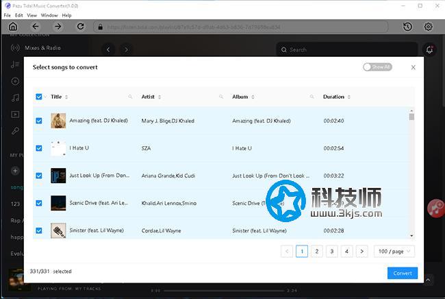 Tidal音樂(lè)下載及格式轉(zhuǎn)換器 - Pazu Tidal Music Converter限免 