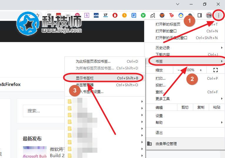 如何讓chrome書簽欄顯示？chrome顯示書簽欄設(shè)置教程