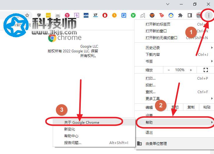 查看chrome版本該怎么操作？chrome查看版本的具體教程