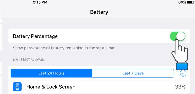 iPhone如何顯示電量百分比？蘋果iPhone顯示電量百分比設(shè)置教程