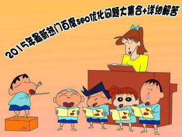 2015年最新熱門百度seo優化問題大集合 詳細解答