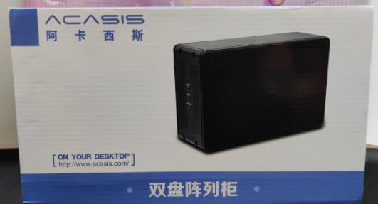ACASIS DT-3608 2-Bay磁盤陣列盒簡單開箱評測