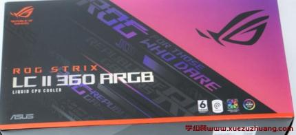 ROG Strix LC II 360 ARGB飛龍一體式水冷散熱器評測開箱