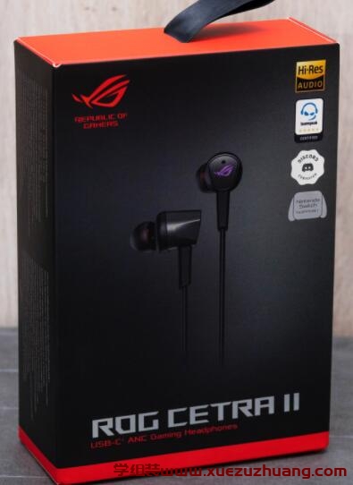 ROG Cetra II入耳式電競耳機開箱評測