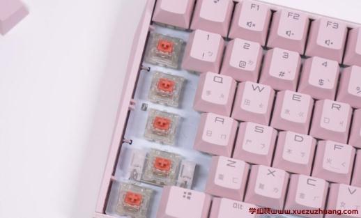 粉嫩櫻桃Cherry MX Board 3.0S RGB Pink粉色靜音紅軸機械式鍵盤評測開箱