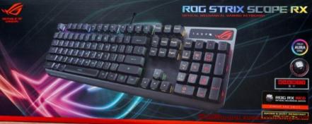 ROG Strix Scope RX RGB光學(xué)機(jī)械鍵盤開箱評(píng)測