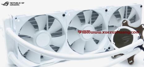 ROG STRIX LC II 360 ARGB WHITE EDITION開箱測試