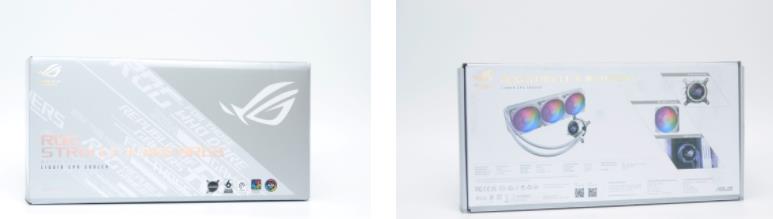 ROG STRIX LC II 360 ARGB WHITE EDITION開箱測試