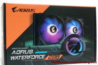 AORUS WATERFORCE 280一體式水冷散熱器評測