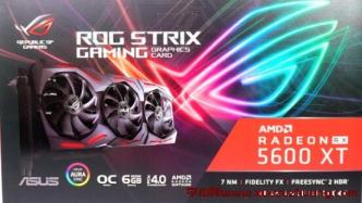ASUS ROG STRIX RX 5600 XT O6G GAMING顯卡評測開箱