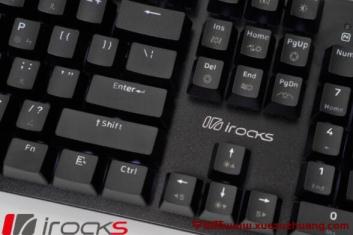irocks K75MPBT白光機械式鍵盤黑色版評測開箱