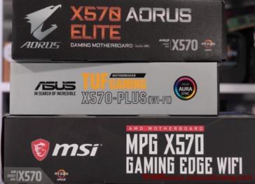 AMD X570主板VRM溫度測試