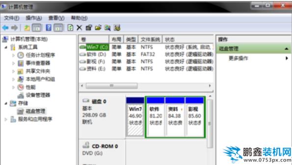 如何分區