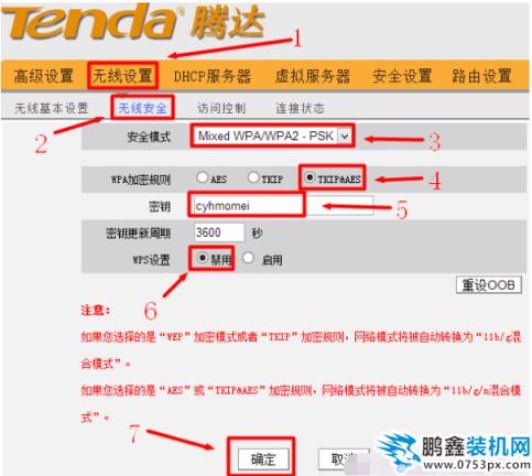 設置