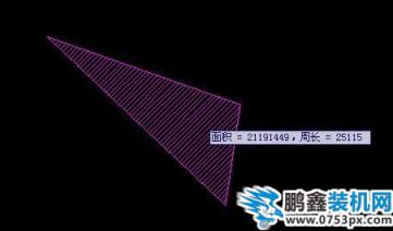 cad面積