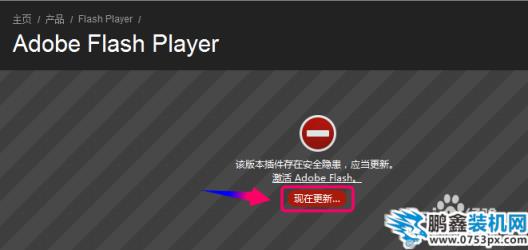 教你如何手動更新Adobe Flash Player軟件