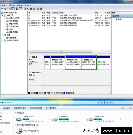 Win7系統如何隱藏盤符 Win7系統電腦隱藏磁盤盤符方法