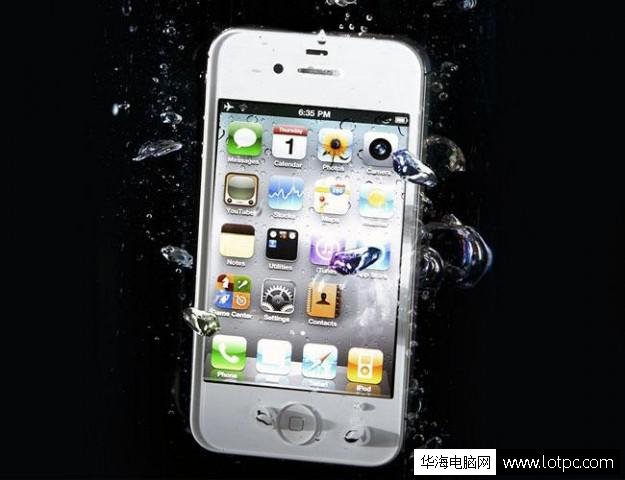 蘋果iphone手機進水