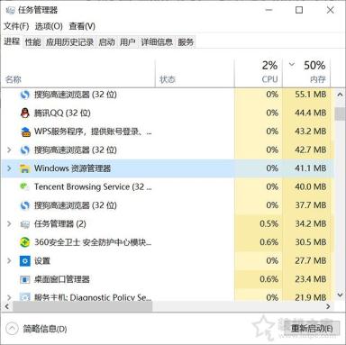 Windows資源管理器不小心結束任務關閉掉了導致黑屏的解決方法