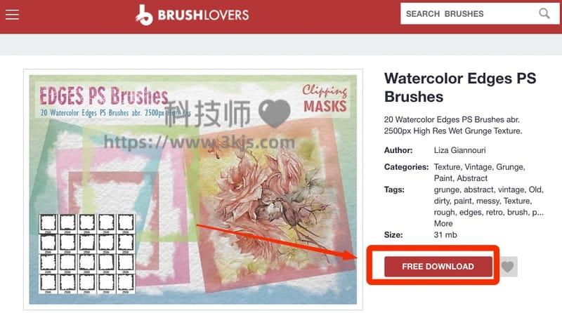 Brushlovers - ps素材下載網(wǎng)站(附教程)