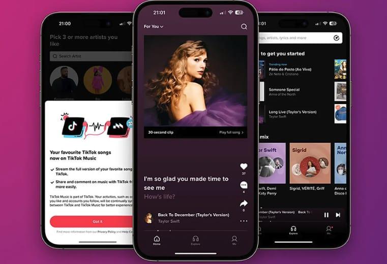 TikTok Music 推出！劍指 Spotify 和 Apple Music