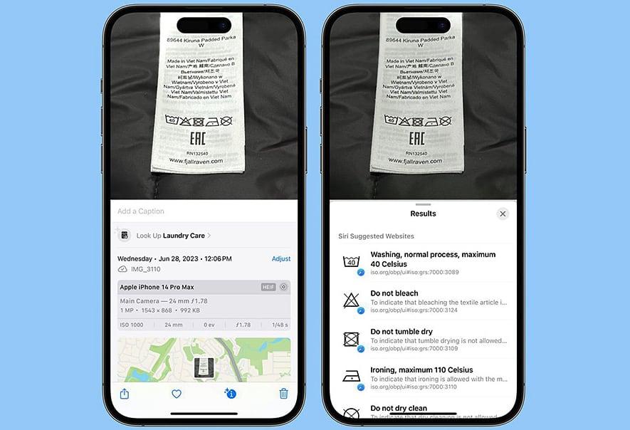 iOS 17 加入實用的智能生活功能：教你識別洗衣符號