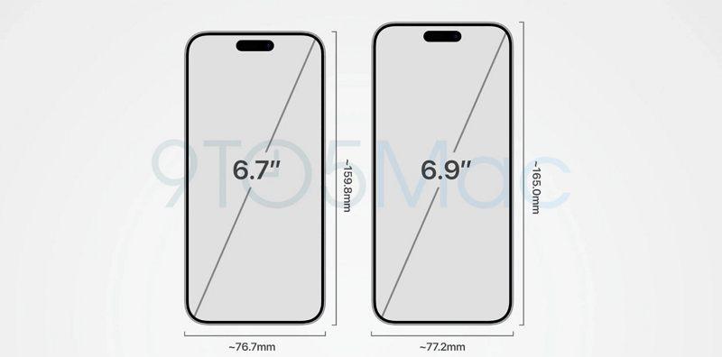 6.9 寸 iPhone 16 Ultra CAD 圖來了！屏幕跟 Pro Max 差別較大